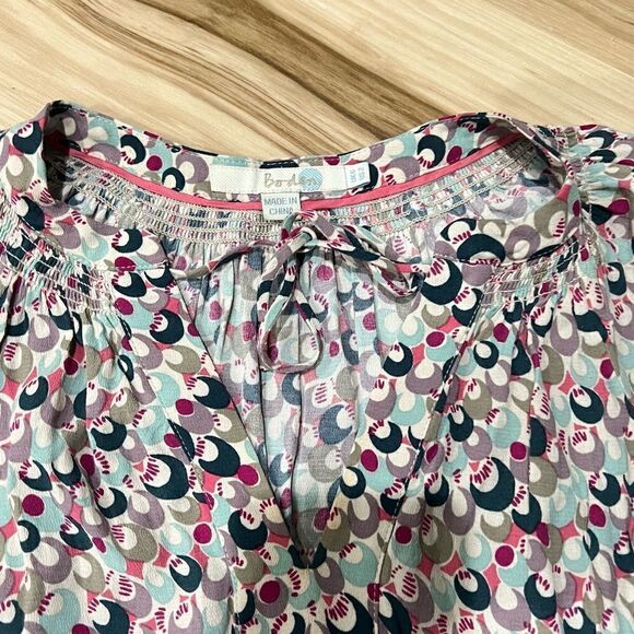 Boden Crescent Moon Print Blouse Top Women’s 2 - Picture 5 of 5
